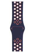 Apple Watch Series  Fileli Kordon Lacivert-Pembe