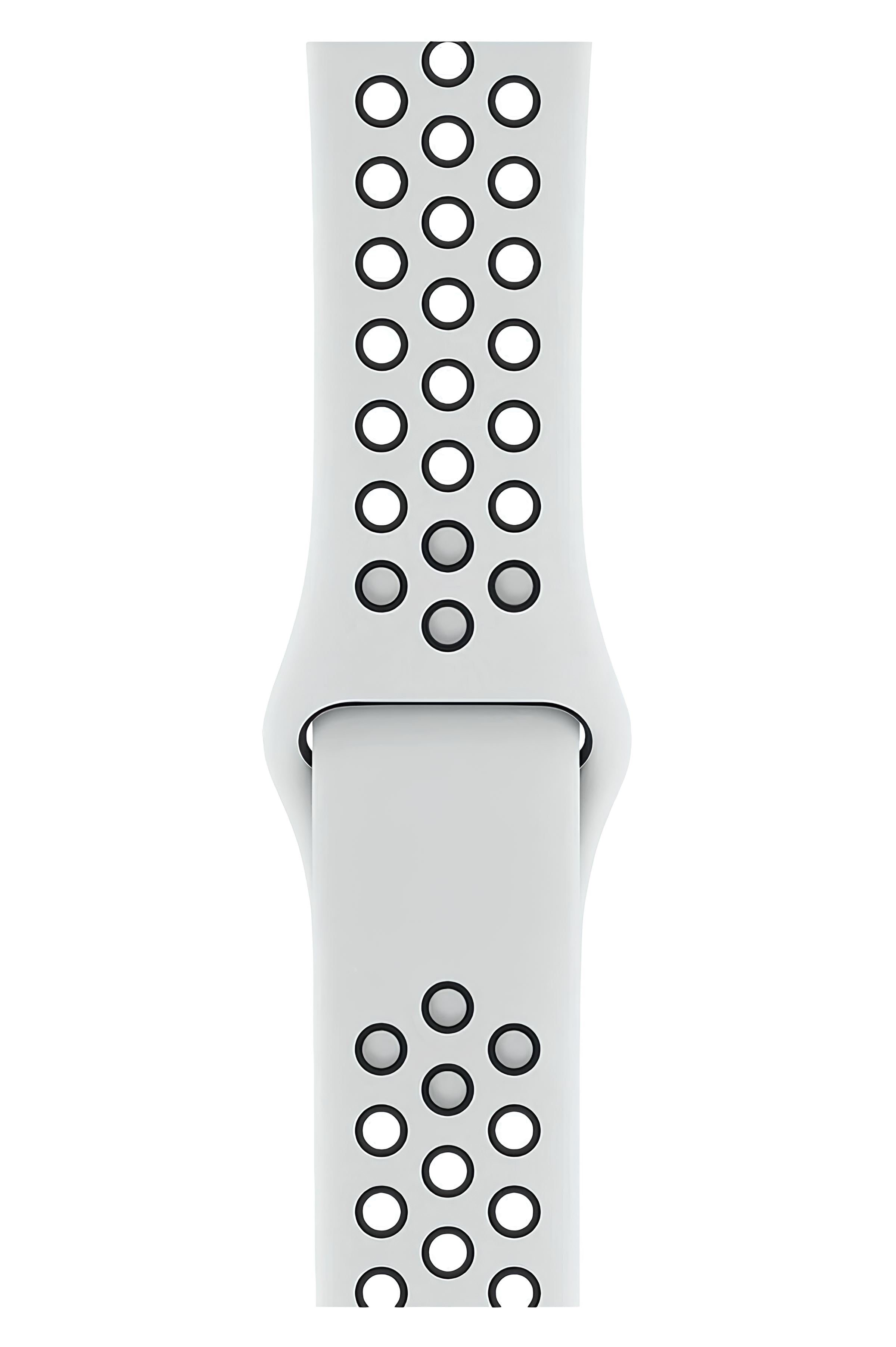 Apple Watch Series Fileli Kordon Beyaz-Siyah