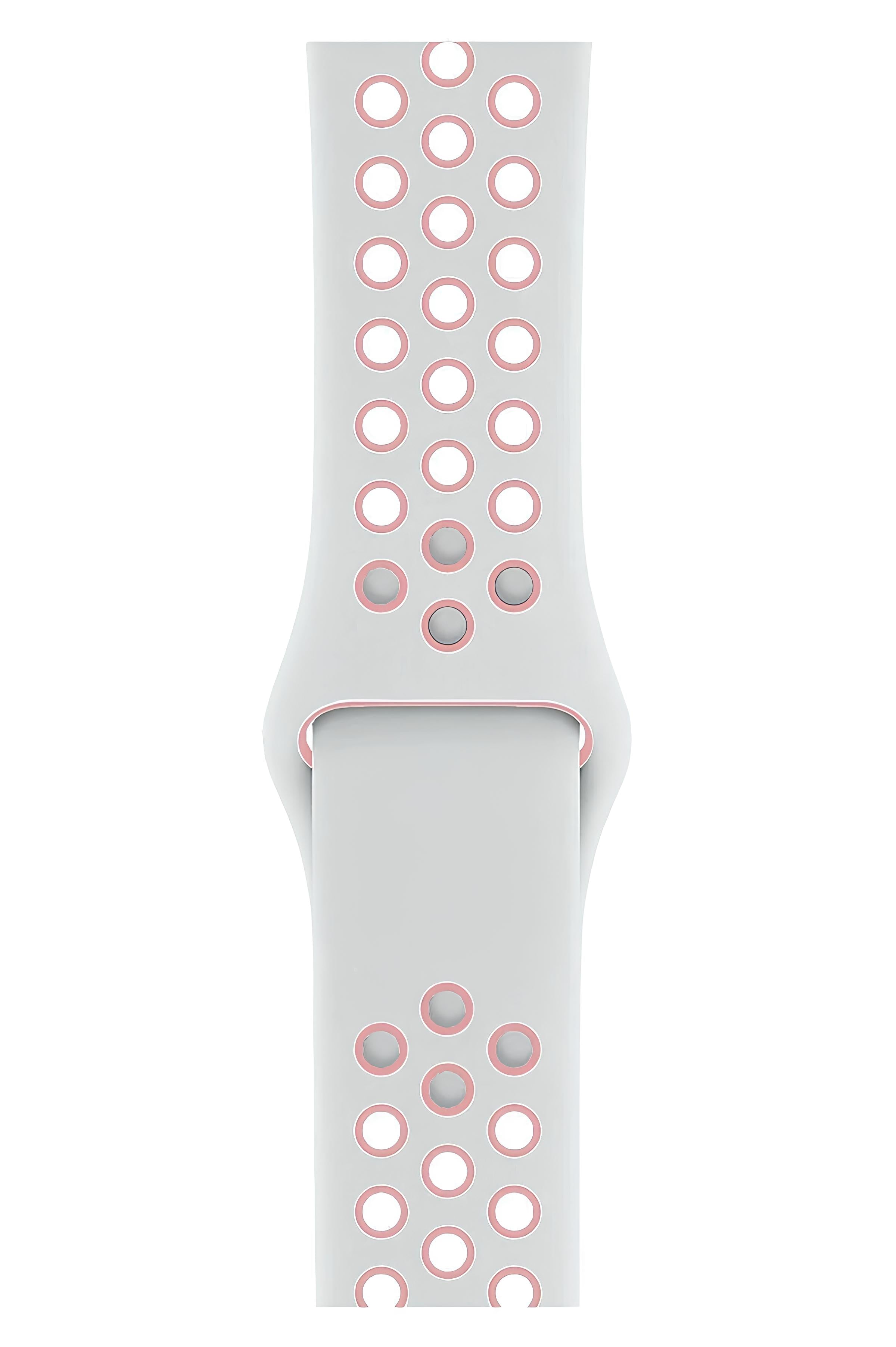 Apple Watch Series Fileli Kordon Beyaz-Pembe