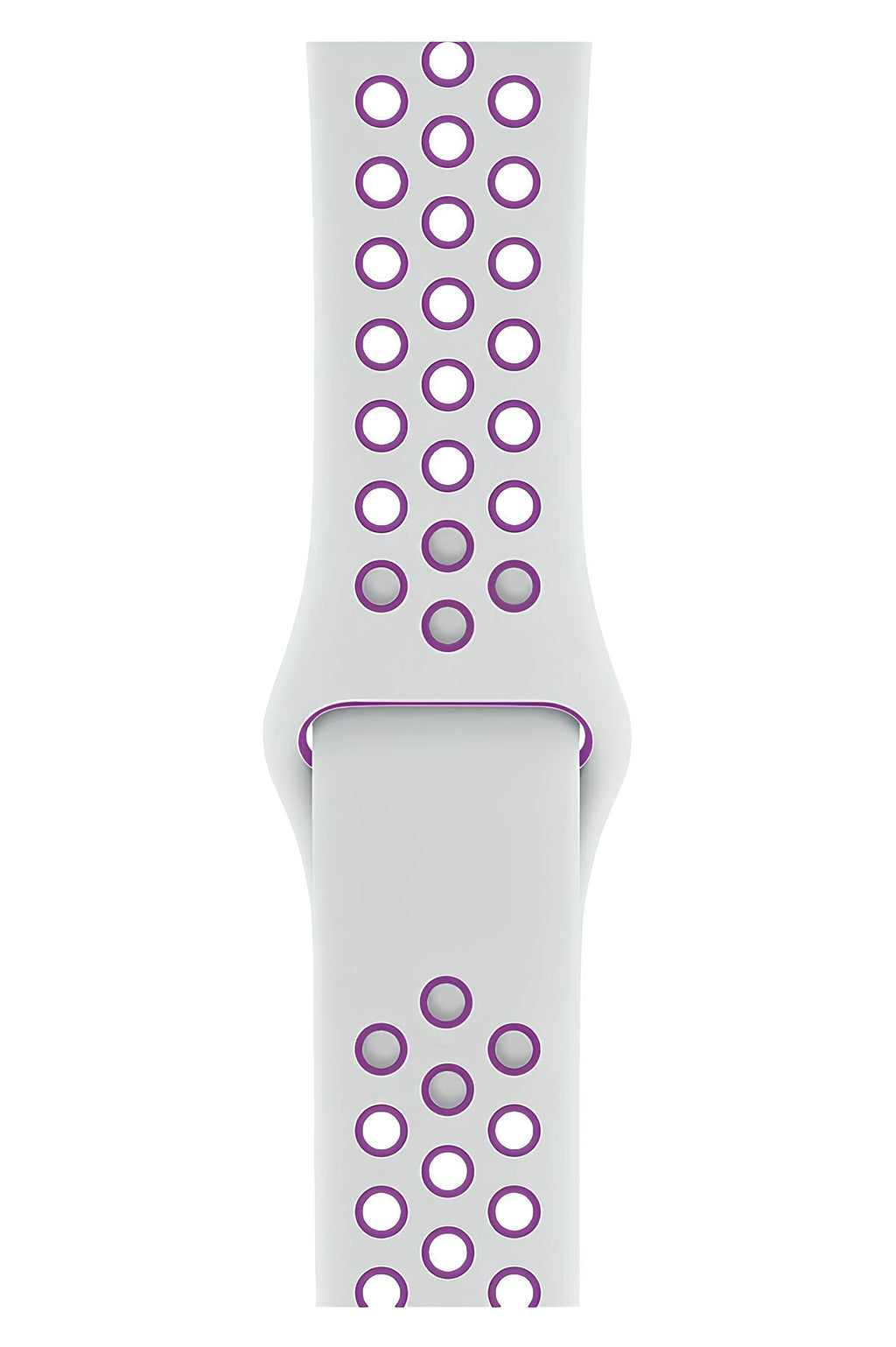 Apple Watch Series Fileli Kordon Beyaz-Mor