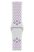 Apple Watch Series Fileli Kordon Beyaz-Mor
