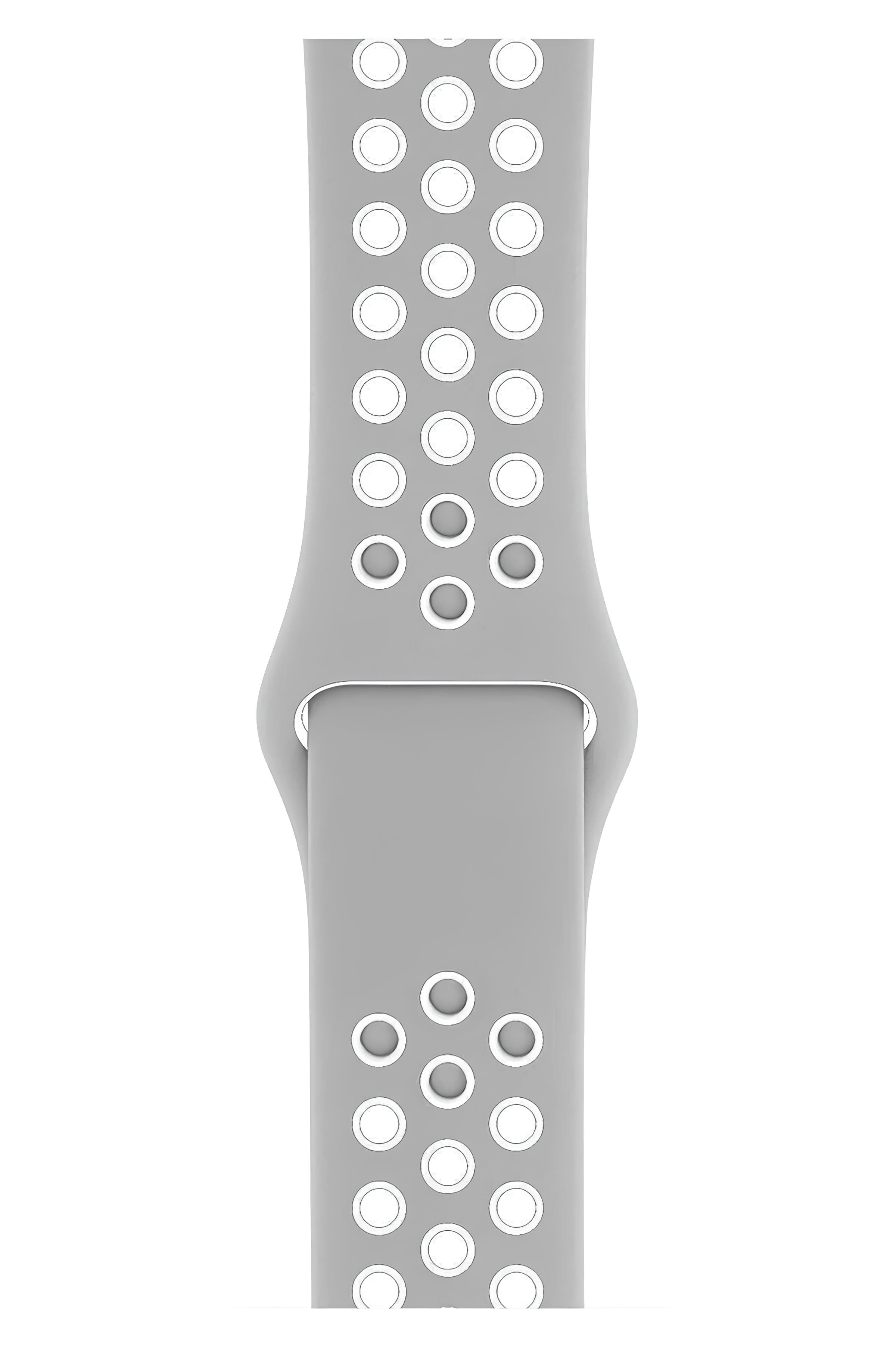 Apple Watch Series Fileli Kordon Gri-Beyaz