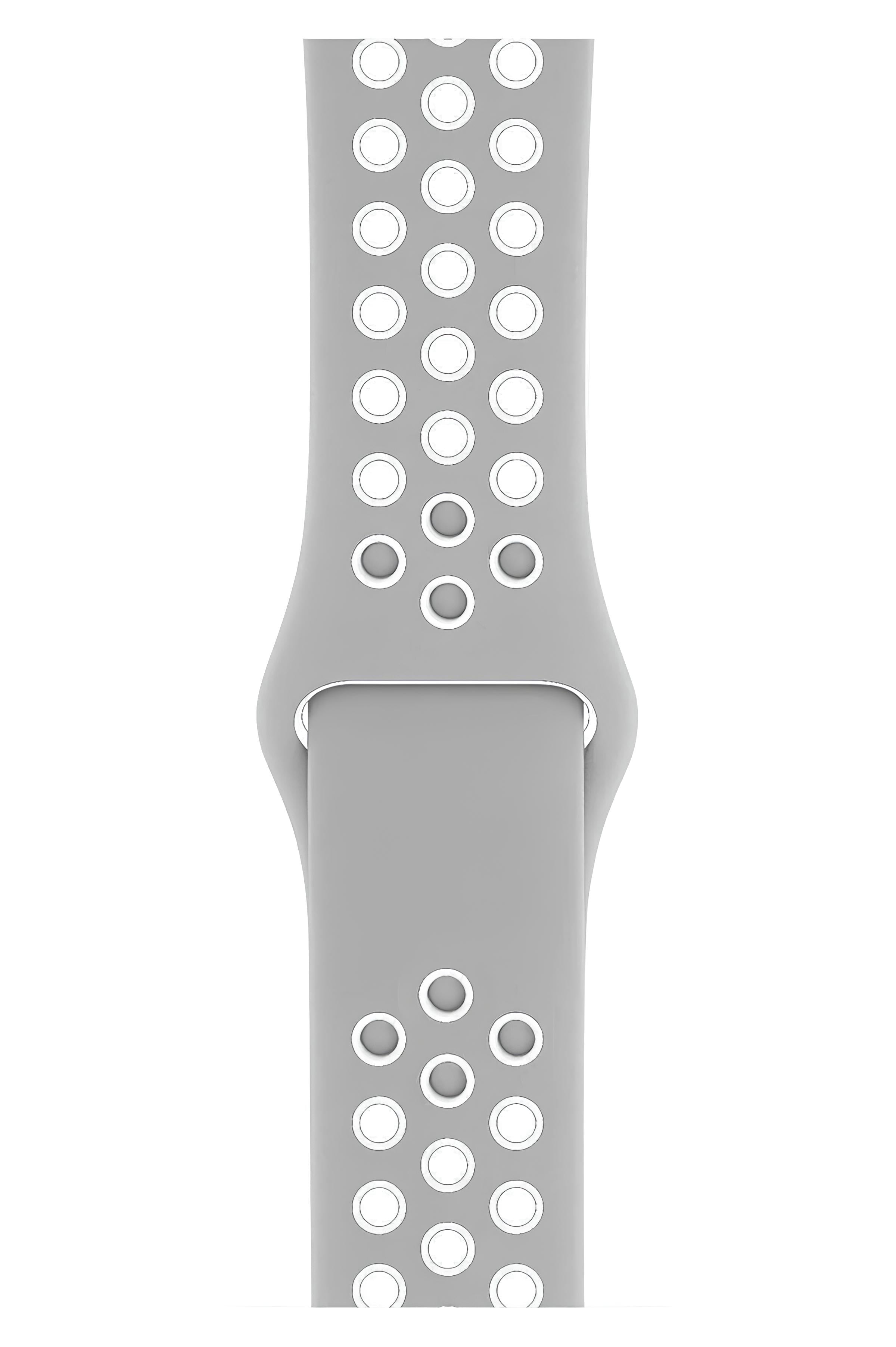 Apple Watch Series Fileli Kordon Gri-Beyaz