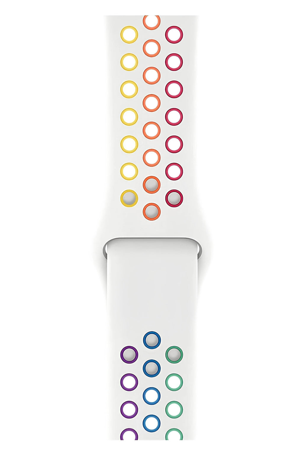 Apple Watch Series Fileli Kordon Beyaz-Renkli