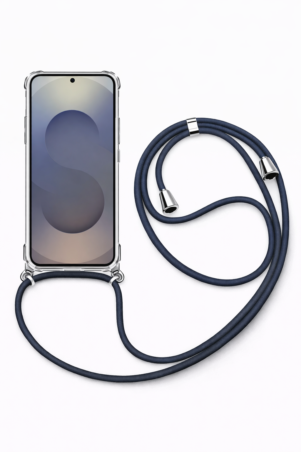 Samsung Galaxy Tank Şeffaf Kılıf Lacivert