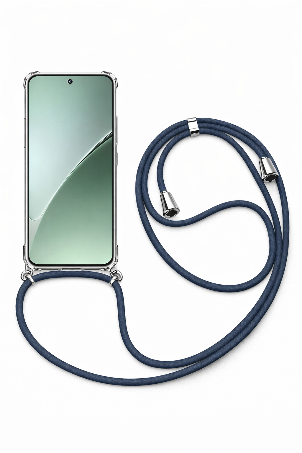 Xiaomi Askılı Tank Şeffaf Kılıf Lacivert