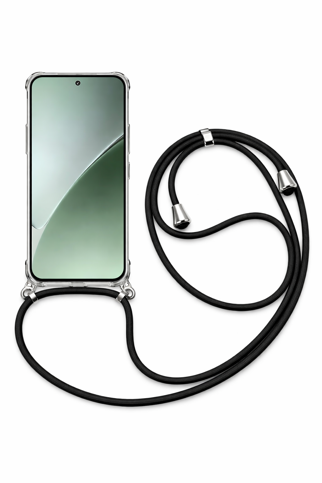 Xiaomi Askılı Tank Şeffaf Kılıf Siyah