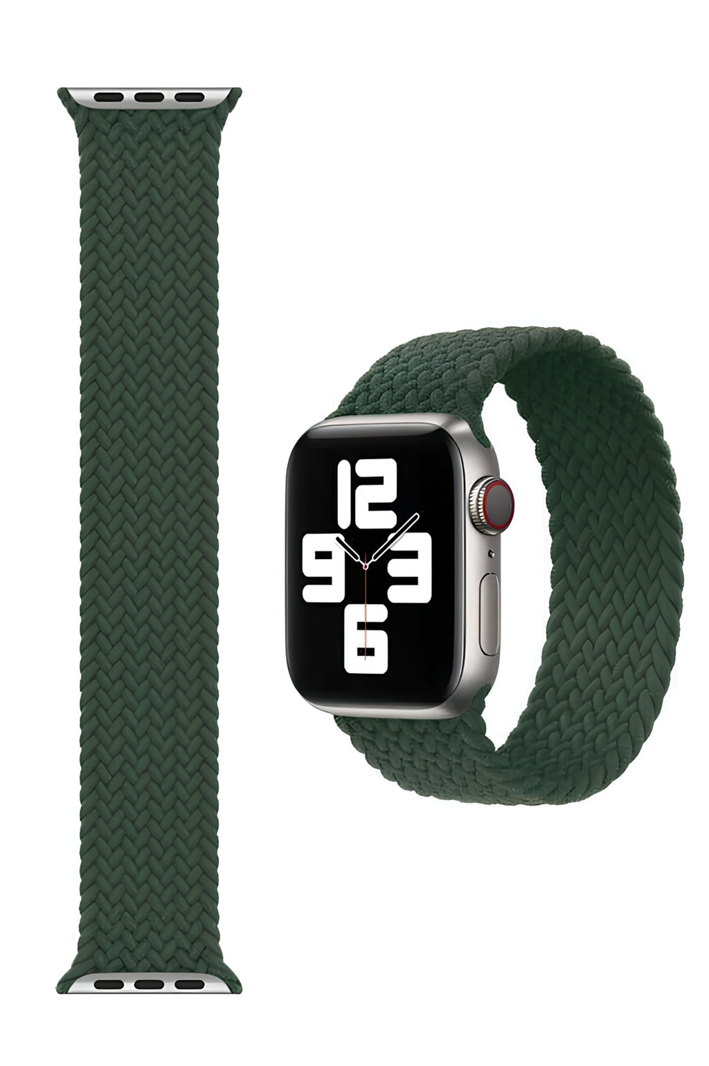 Apple Watch Hasır Kordon Yeşil