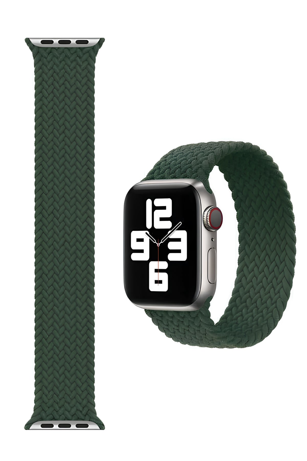 Apple Watch Hasır Kordon Yeşil