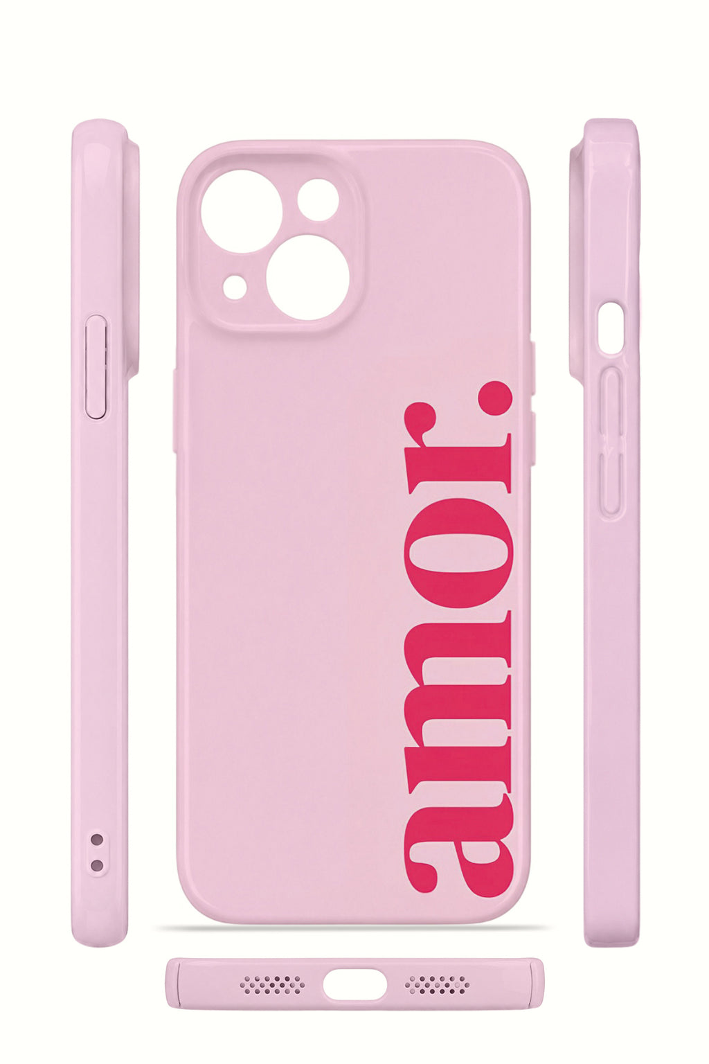 iPhone 14 Valestra İnce Kamera Korumalı Mika Kılıf Amor Sunset