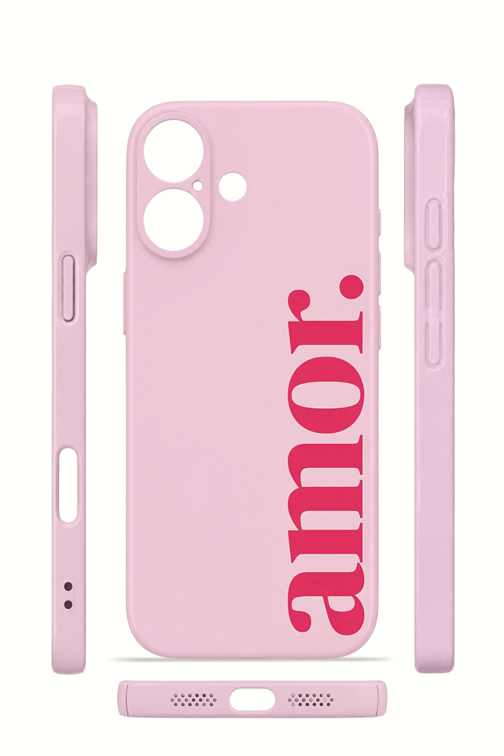 iPhone 17 Valestra İnce Kamera Korumalı Mika Kılıf Amor Sunset