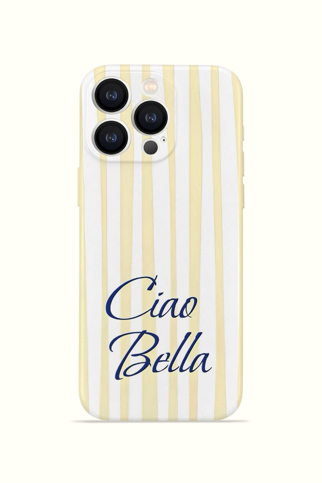 iPhone 15 Pro Max Valestra İnce Kamera Korumalı Mika Kılıf Ciao Bella Lemon