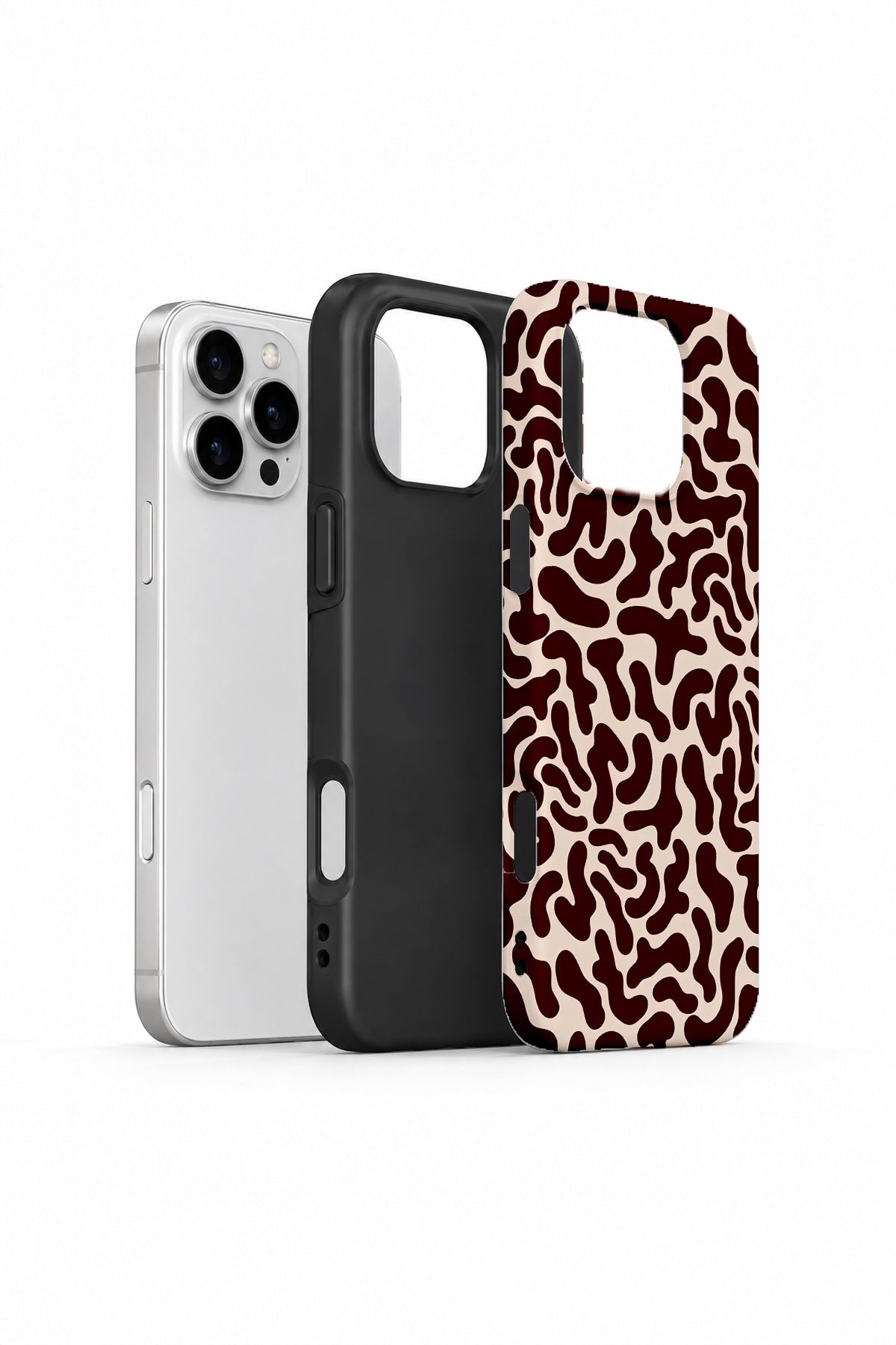 iPhone 16 Pro Valestra Çift Katmanlı Kılıf Marqella