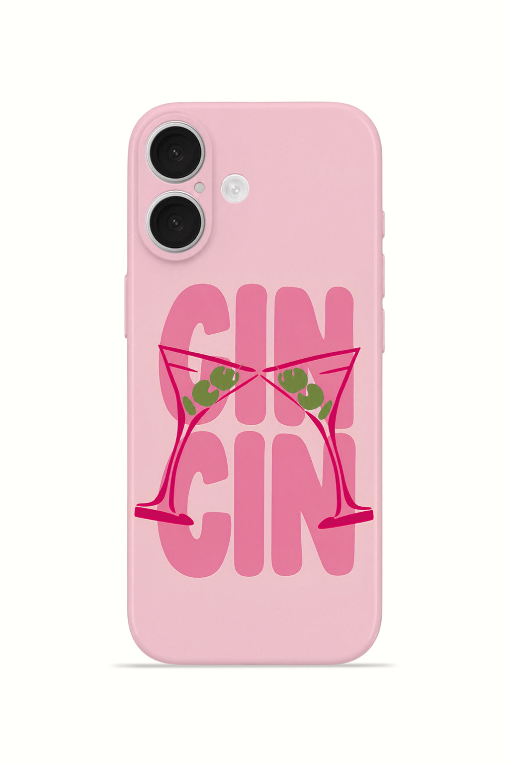 iPhone 16 Valestra İnce Kamera Korumalı Mika Kılıf Gin O Clock