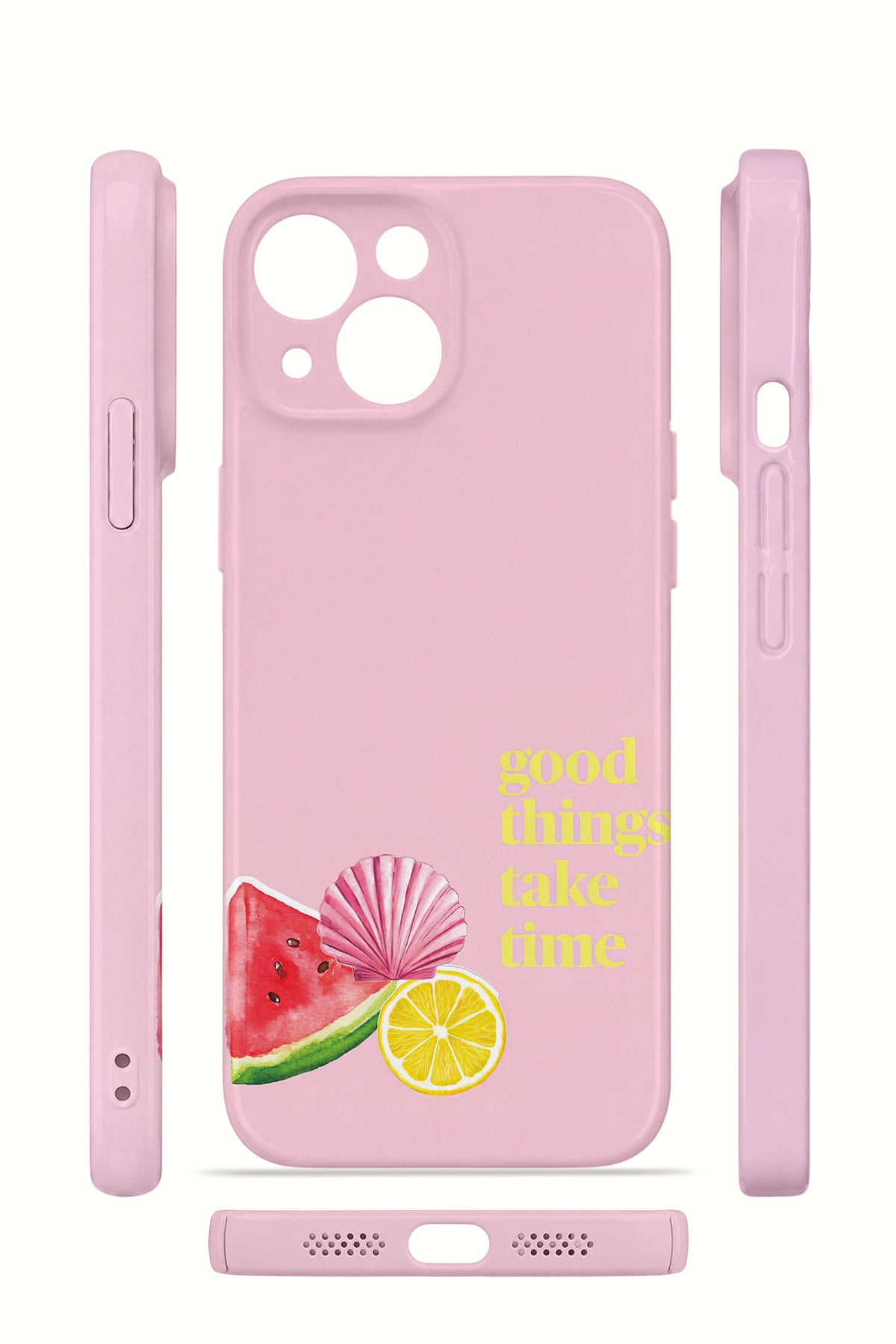 iPhone 14 Valestra İnce Kamera Korumalı Mika Kılıf Good Things Fruit Corner