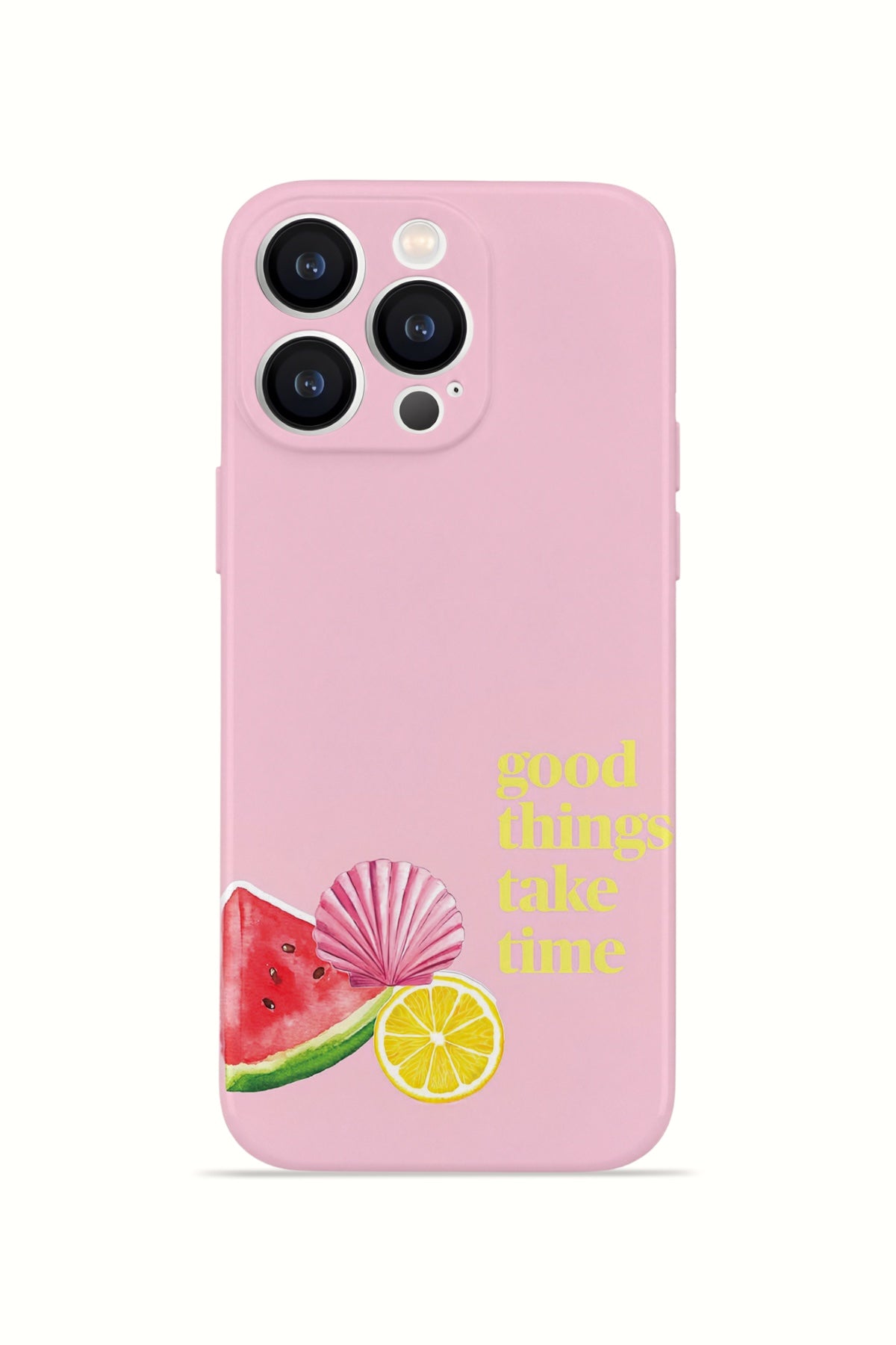 iPhone 12 Pro Valestra İnce Kamera Korumalı Mika Kılıf Good Things Fruit Corner