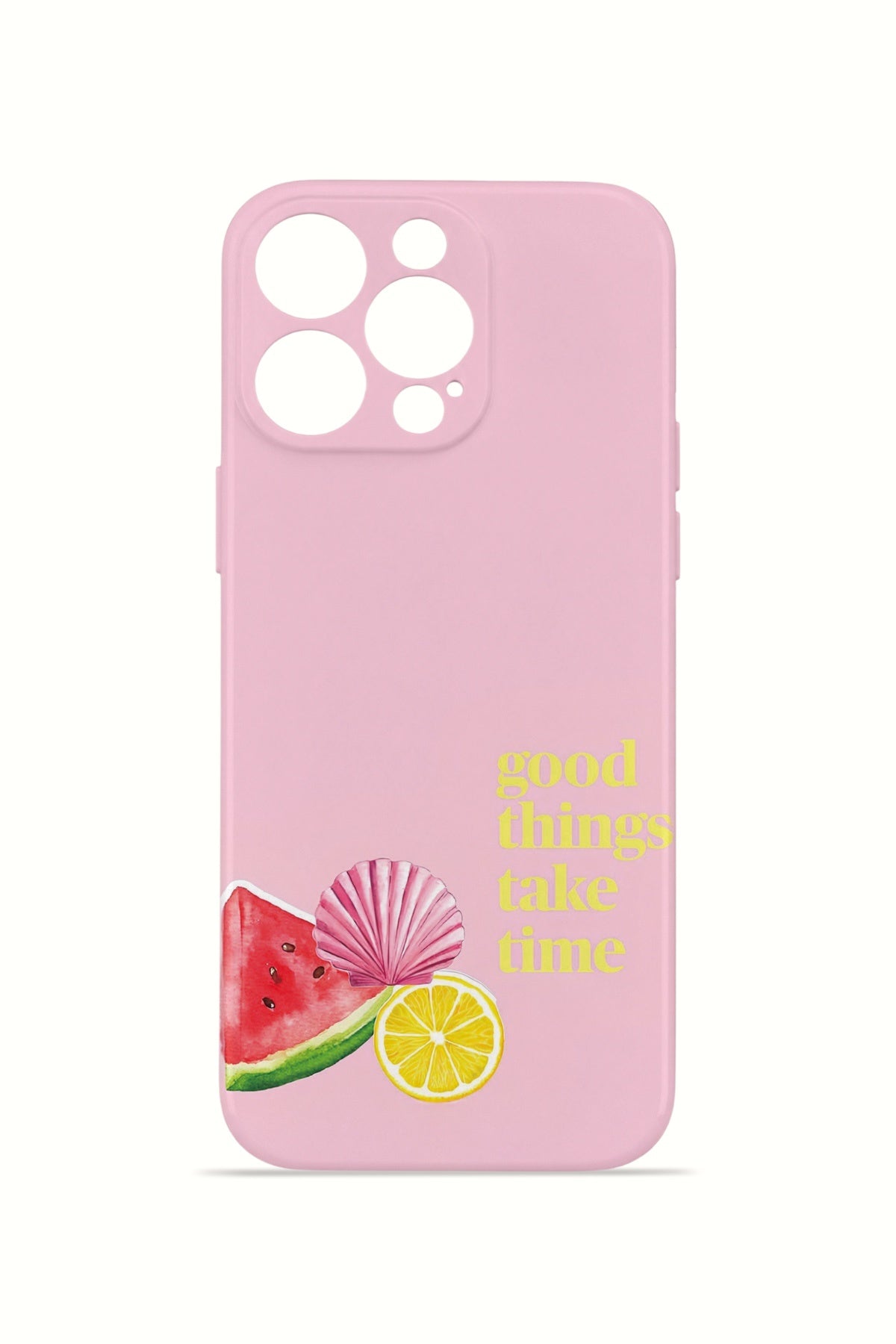 iPhone 12 Pro Valestra İnce Kamera Korumalı Mika Kılıf Good Things Fruit Corner