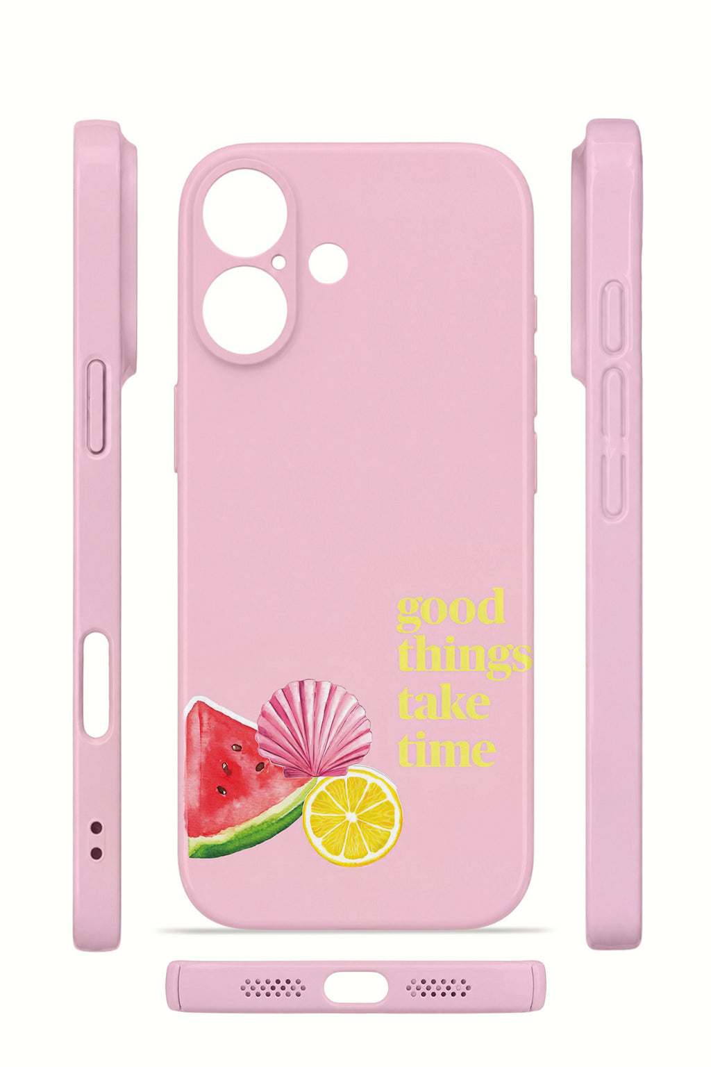 iPhone 16 Plus Valestra İnce Kamera Korumalı Mika Kılıf Good Things Fruit Corner