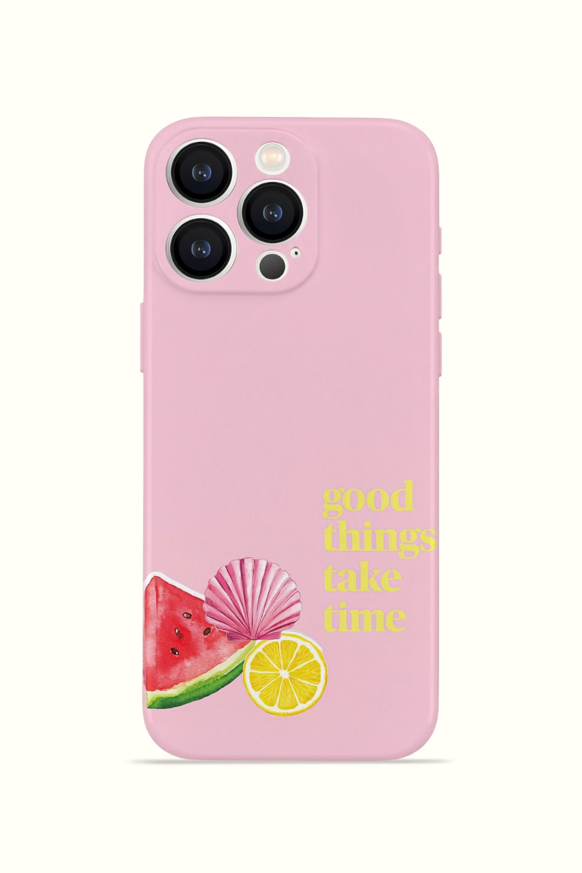 iPhone 16 Pro Valestra İnce Kamera Korumalı Mika Kılıf Good Things Fruit Corner