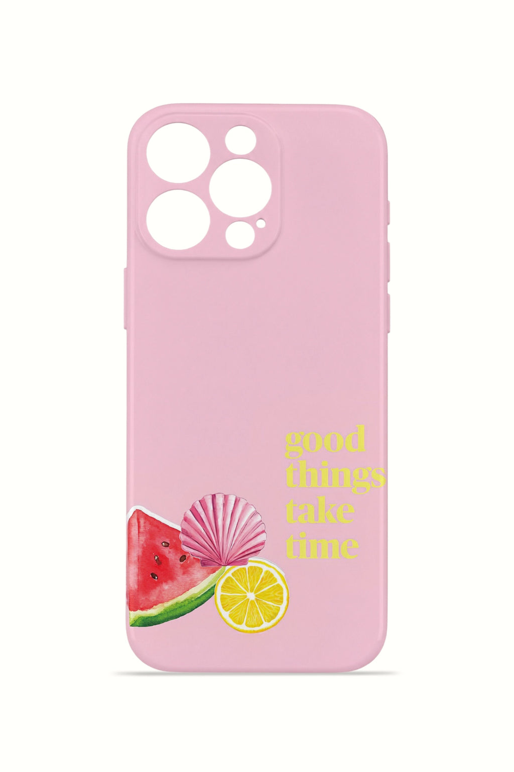 iPhone 16 Pro Valestra İnce Kamera Korumalı Mika Kılıf Good Things Fruit Corner
