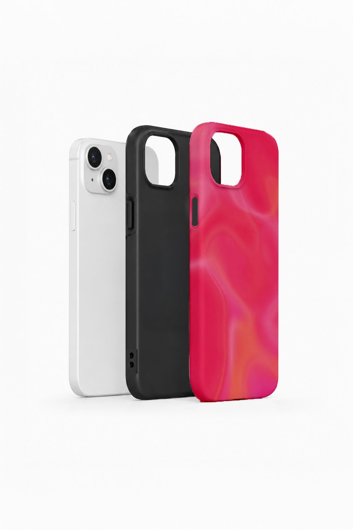 iPhone 15 Valestra Çift Katmanlı Kılıf Rosavine