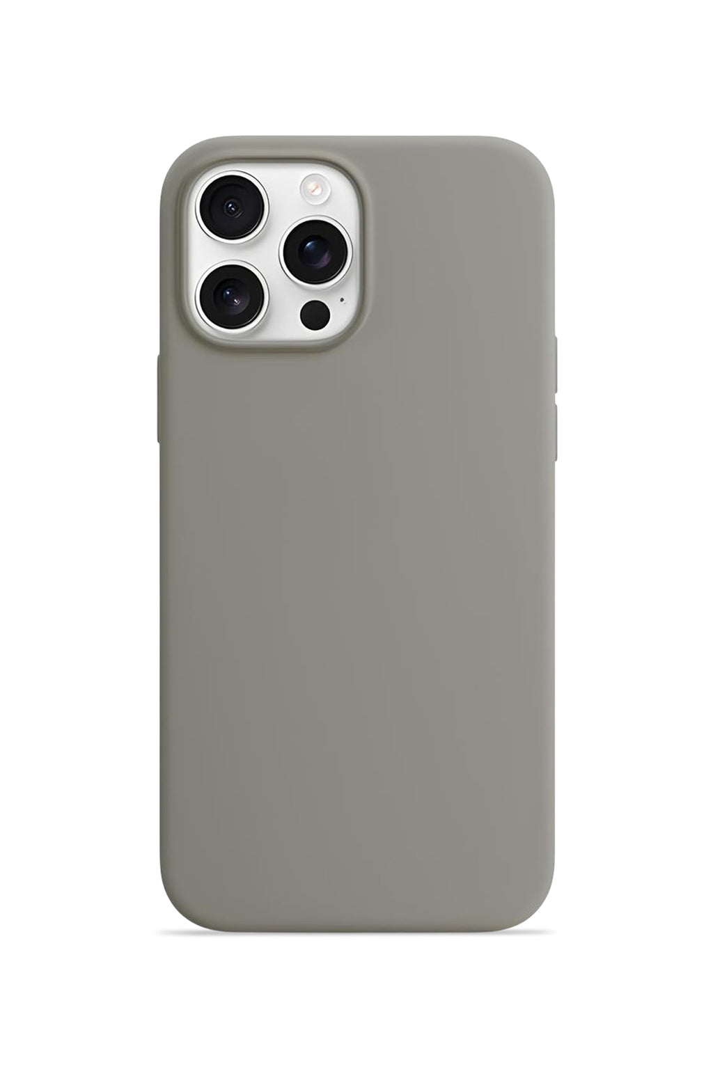iPhone 14 Pro Max Soft Touch Lansman Silikon Kılıf Gri
