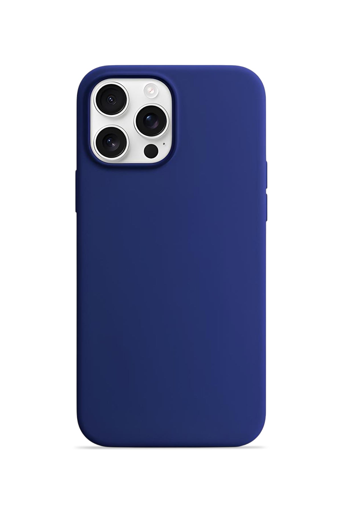 iPhone 13 Pro Soft Touch Lansman Silikon Kılıf Lacivert