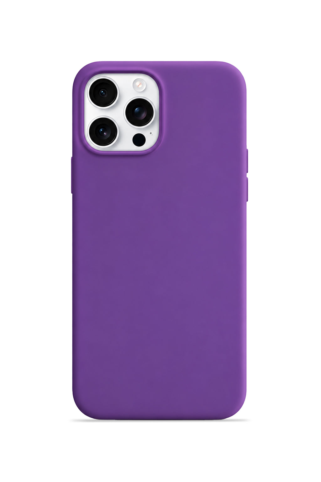 iPhone 13 Pro Soft Touch Lansman Silikon Kılıf Mor