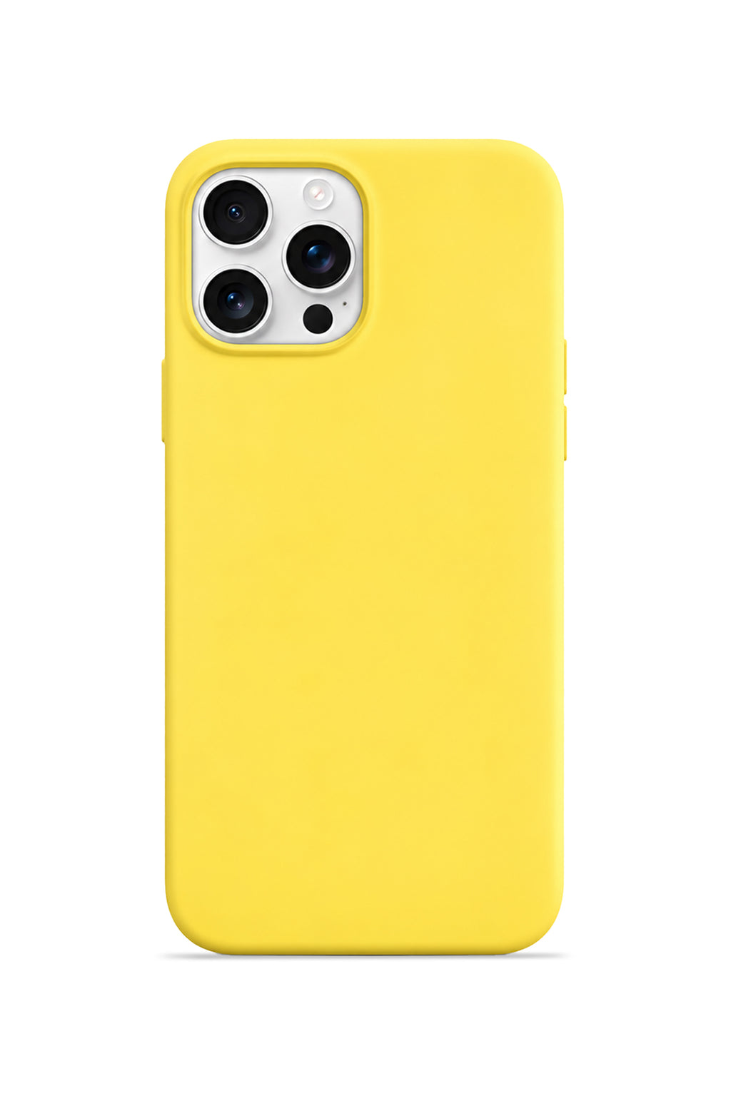 iPhone 13 Pro Soft Touch Lansman Silikon Kılıf Sarı