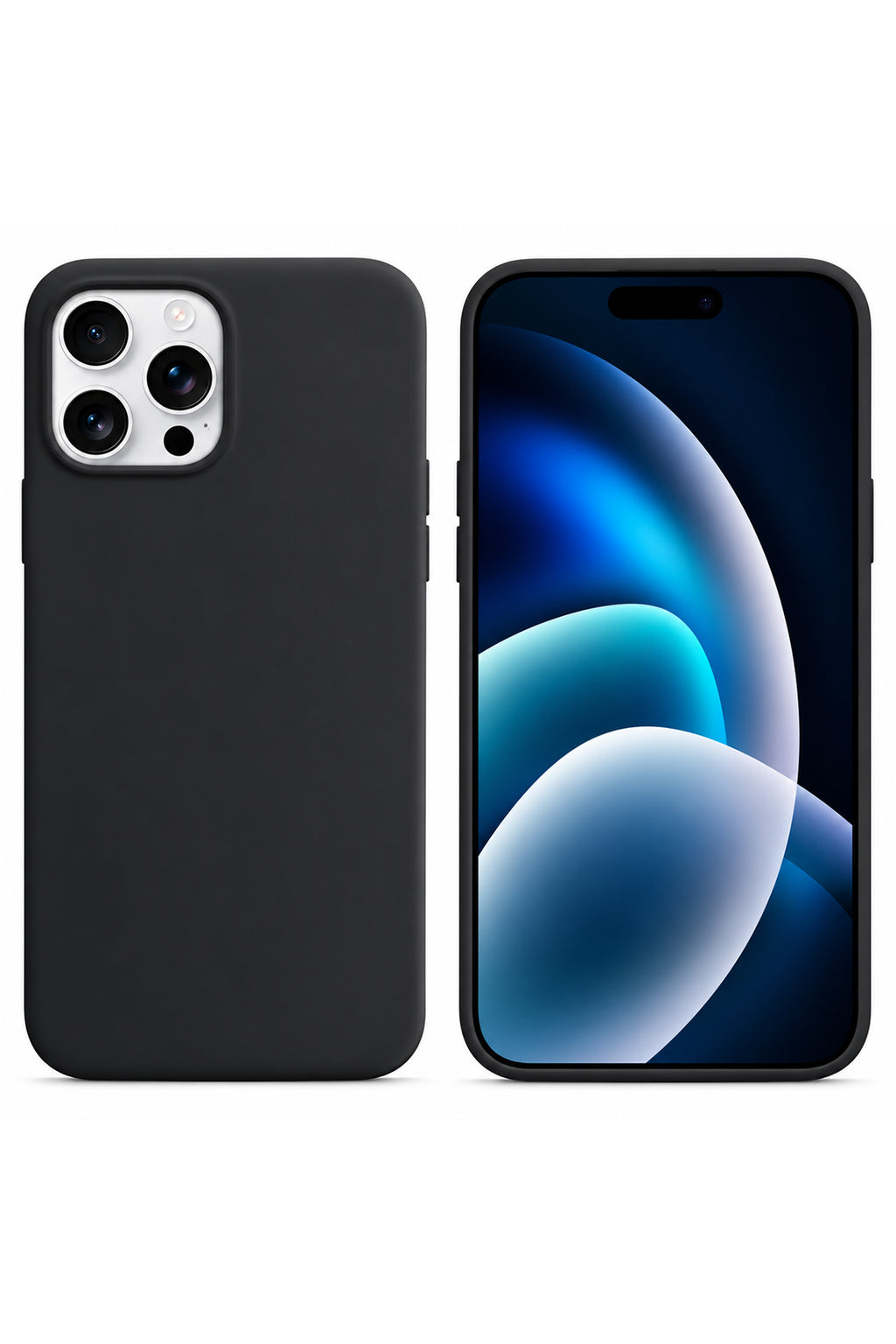 iPhone 13 Pro Soft Touch Lansman Silikon Kılıf Siyah