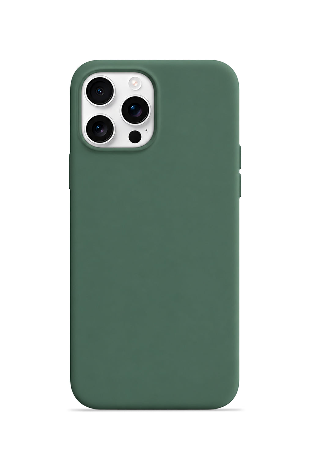 iPhone 13 Pro Soft Touch Lansman Silikon Kılıf Yeşil