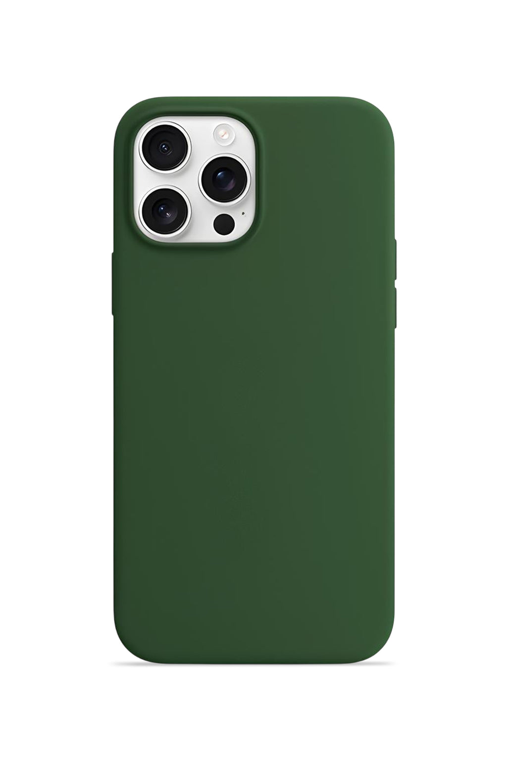 iPhone 13 Pro Soft Touch Lansman Silikon Kılıf Koyu Yeşil
