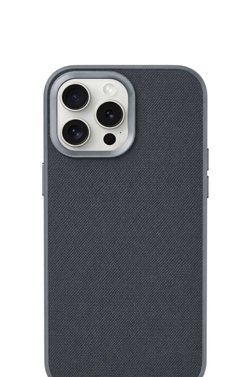 Premium Fabric Cover Graphite Shadow iPhone 16 Pro Max