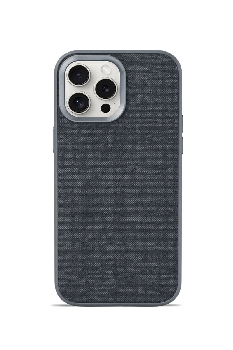 Premium Fabric Cover Graphite Shadow iPhone 16 Pro Max
