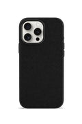 Premium Fabric Cover Obsidian Noir iPhone 16 Pro
