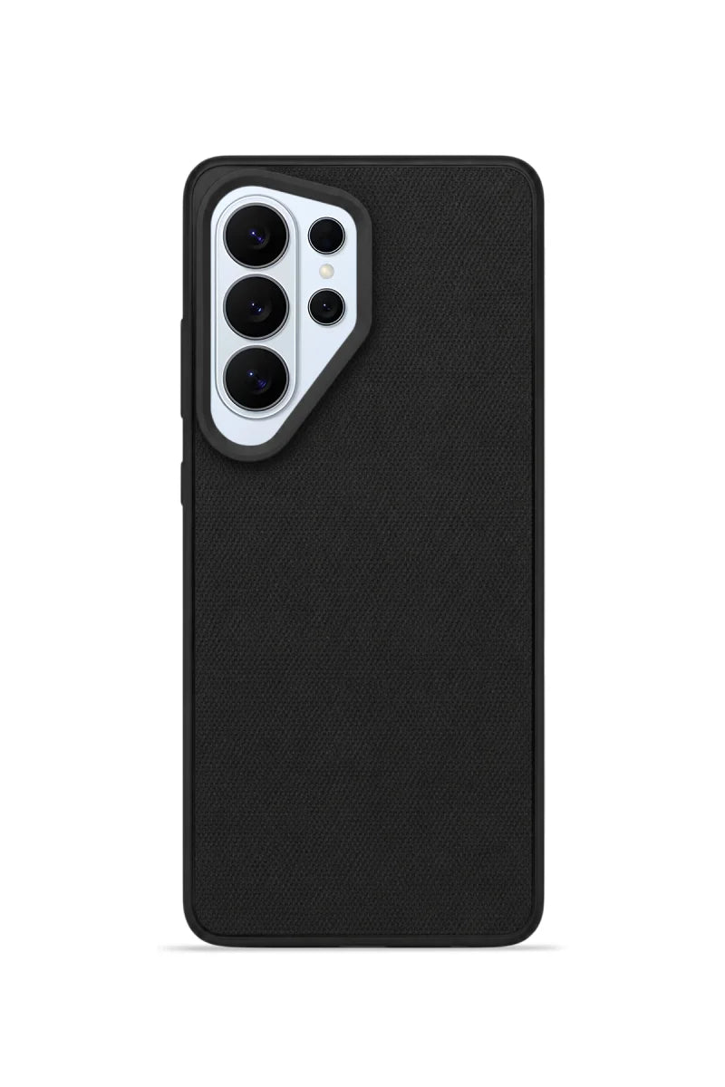Premium Fabric Cover Obsidian Noir Galaxy S24 Ultra