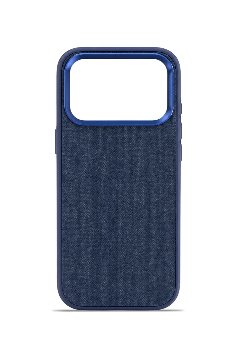 Premium Fabric Cover Midnight Navy iPhone 17 Pro