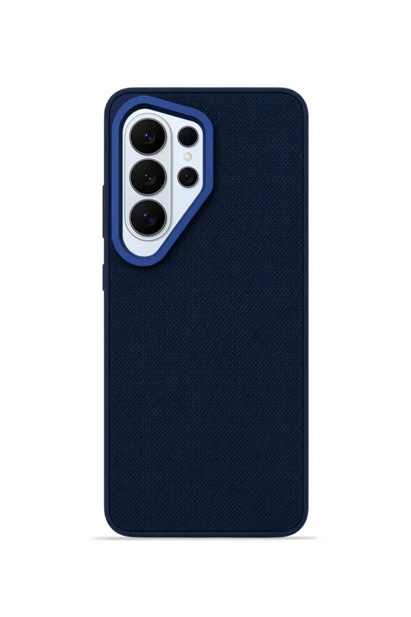 Premium Fabric Cover Midnight Navy Galaxy S25 Ultra