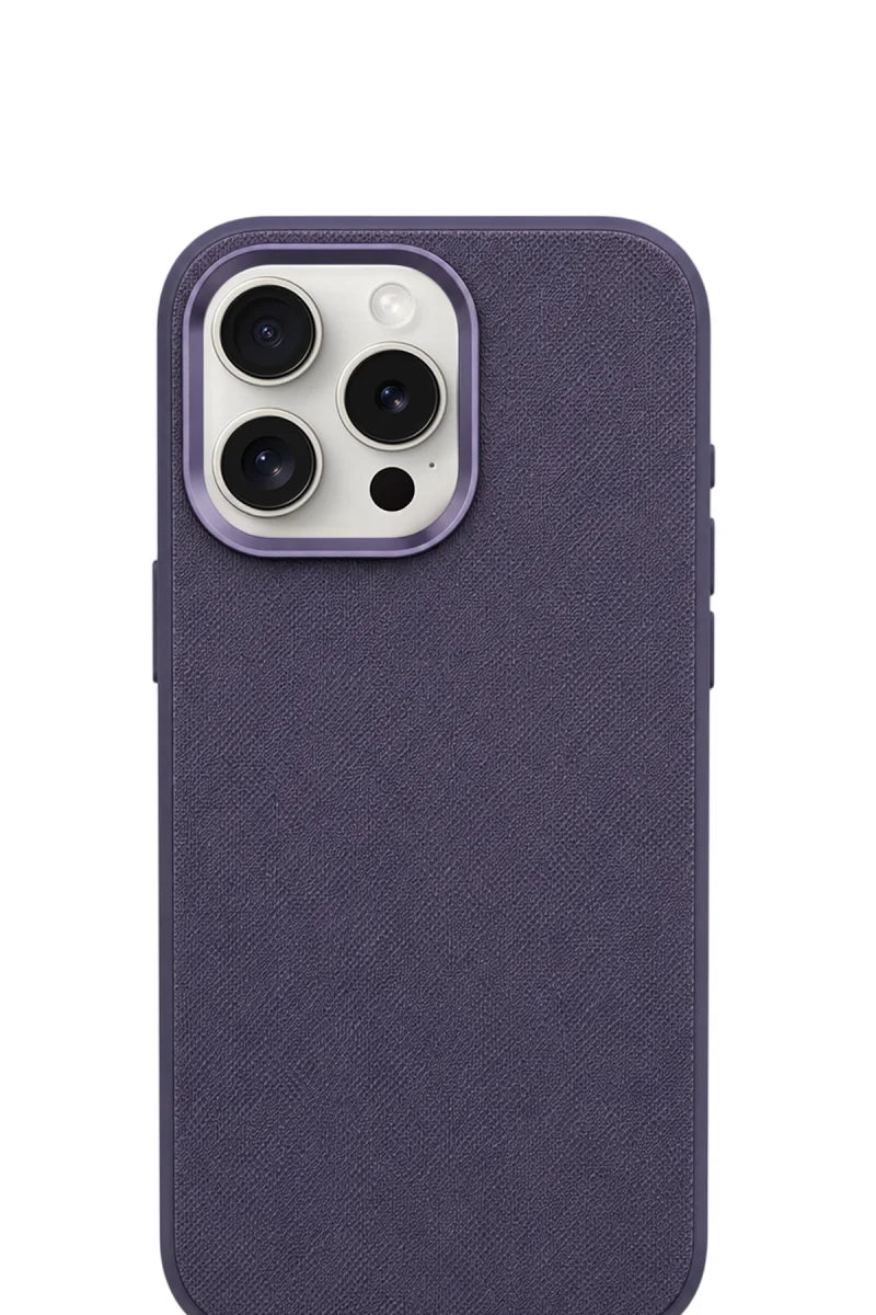 Premium Fabric Cover Royal Plum iPhone 16 Pro