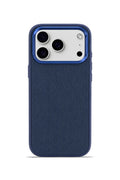 Premium Fabric Cover Midnight Navy iPhone 17 Pro Max
