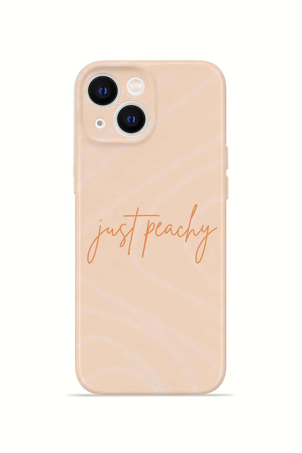 iPhone 14 Plus Valestra İnce Kamera Korumalı Mika Kılıf Just Peachy