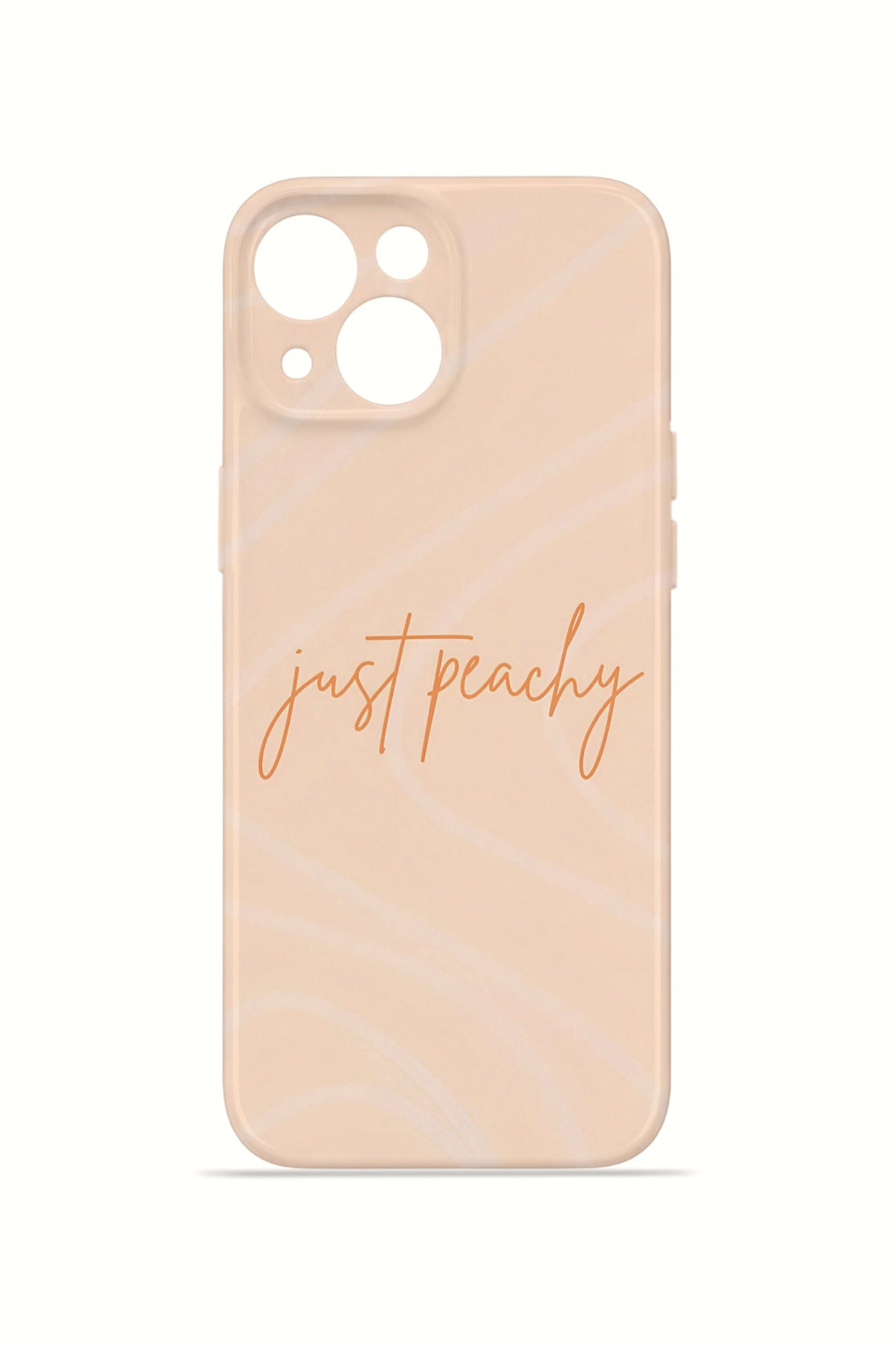 iPhone 15 Valestra İnce Kamera Korumalı Mika Kılıf Just Peachy