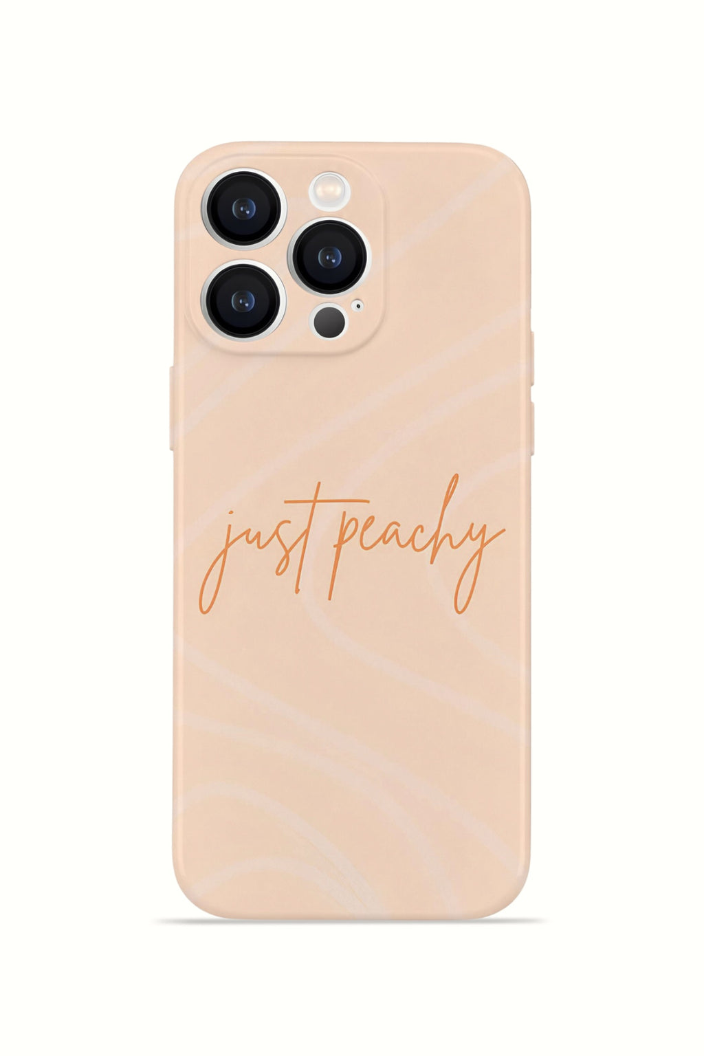 iPhone 12 Pro Valestra İnce Kamera Korumalı Mika Kılıf Just Peachy