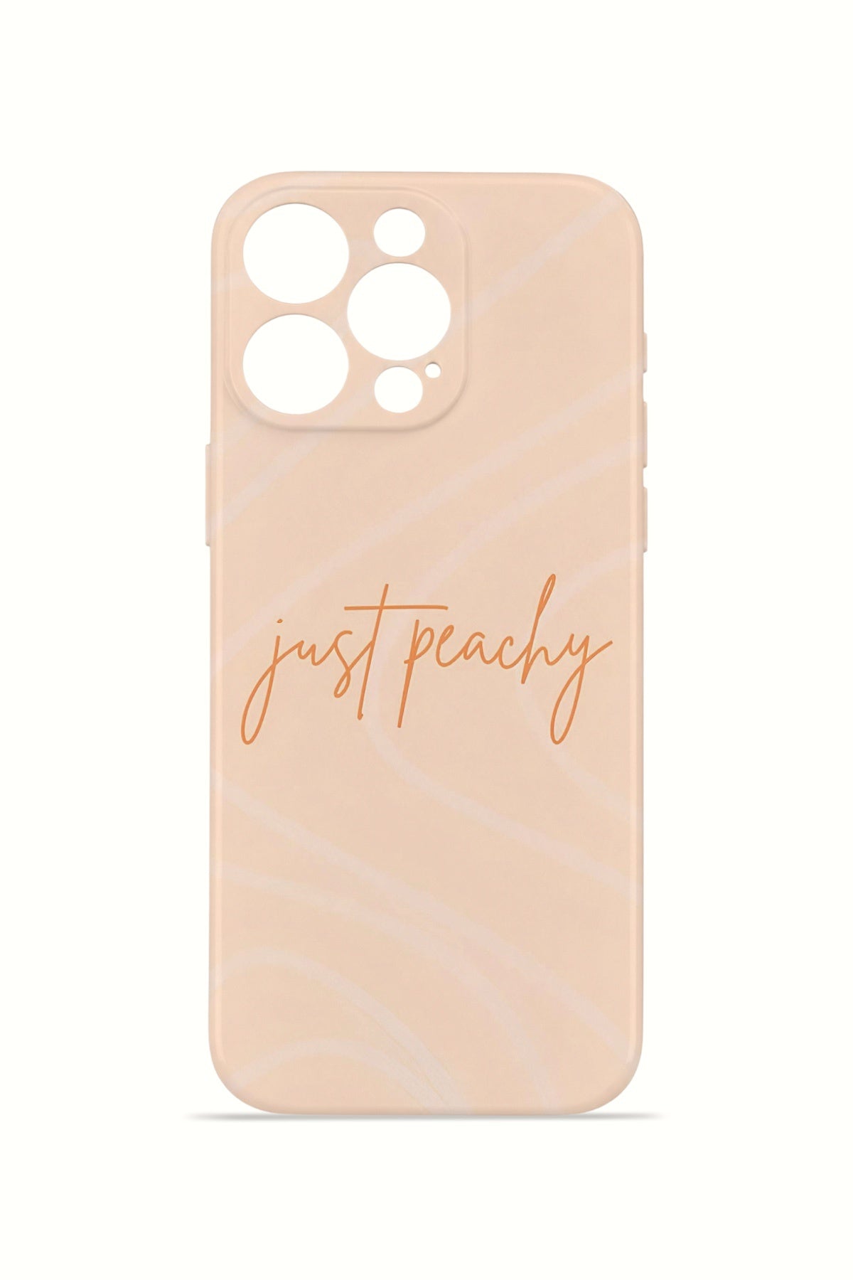 iPhone 16 Pro Valestra İnce Kamera Korumalı Mika Kılıf Just Peachy