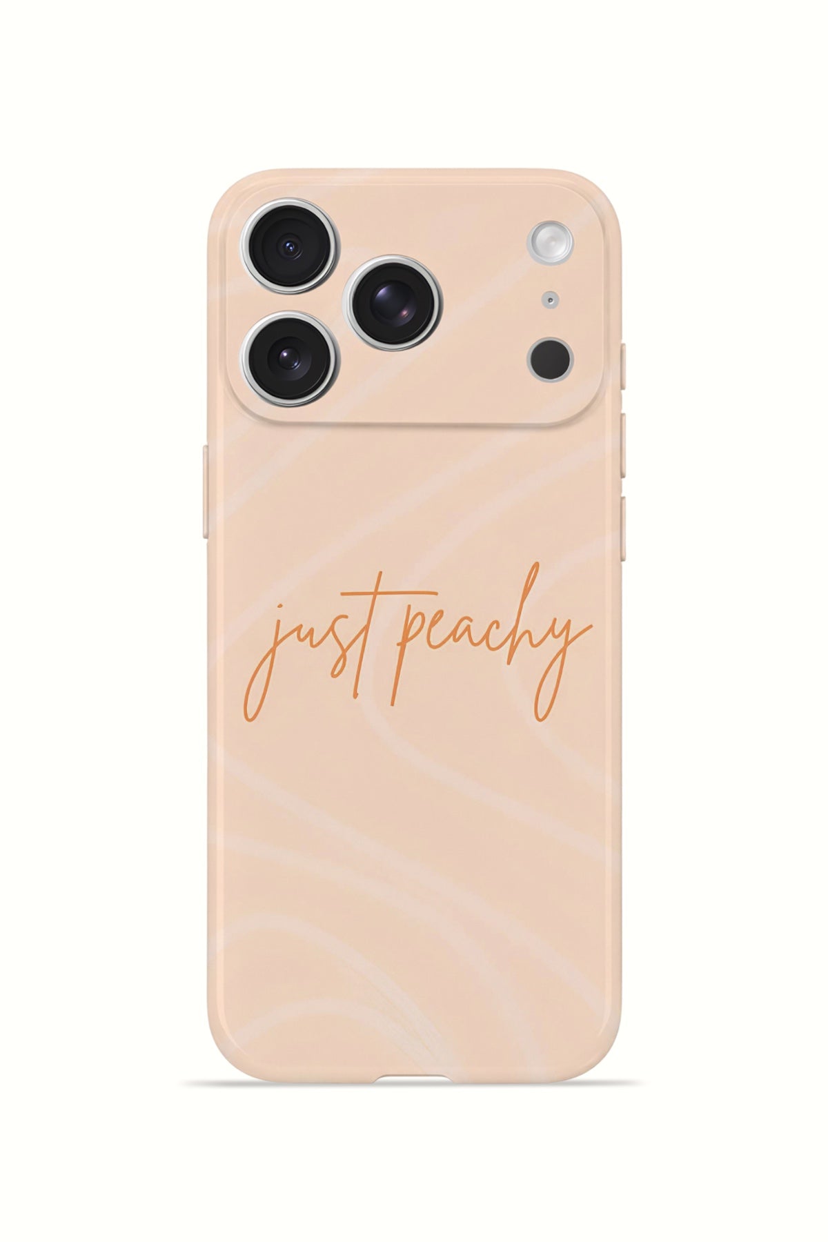 iPhone 17 Pro Max Valestra İnce Kamera Korumalı Mika Kılıf Just Peachy