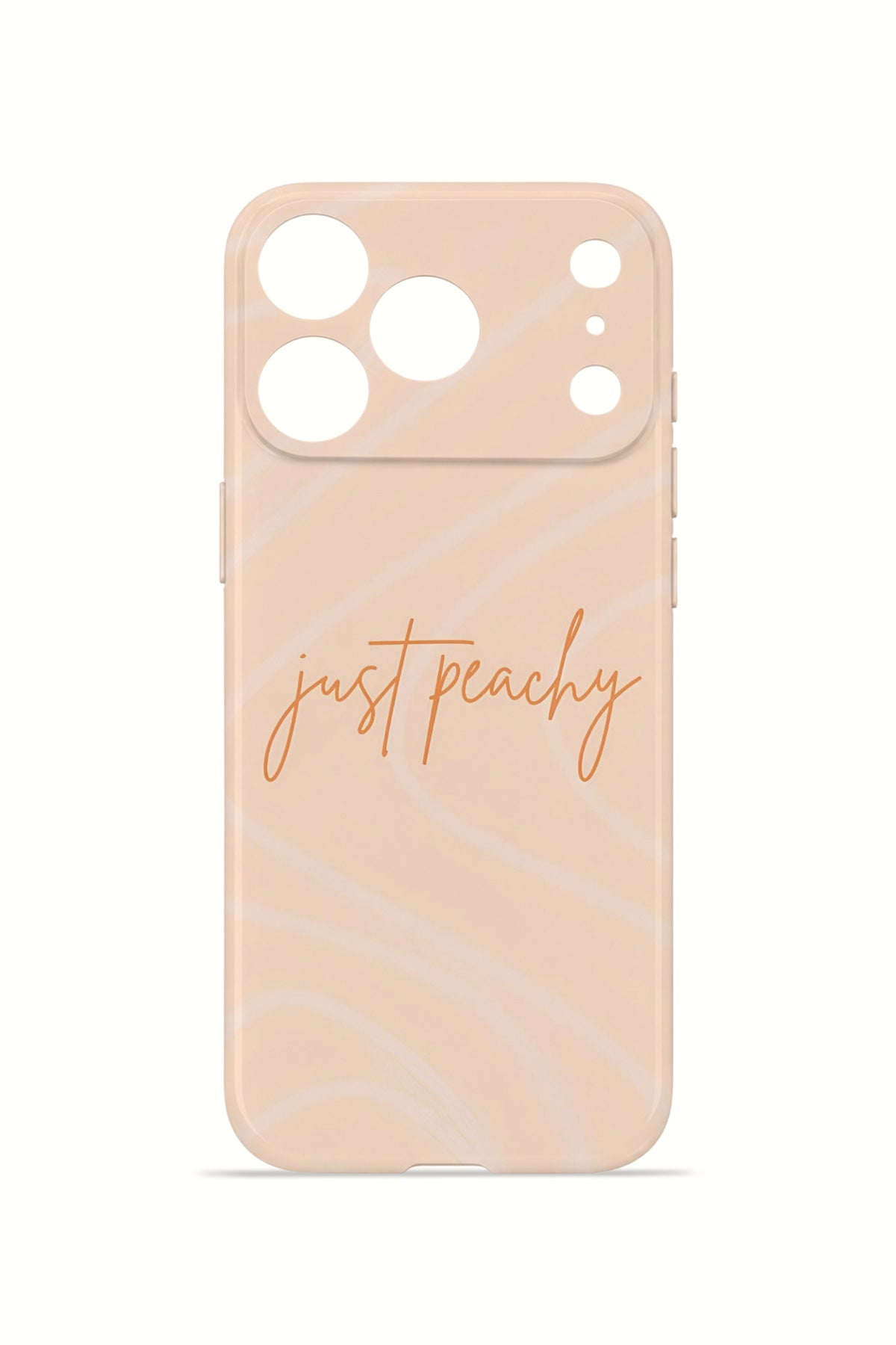 iPhone 17 Pro Max Valestra İnce Kamera Korumalı Mika Kılıf Just Peachy