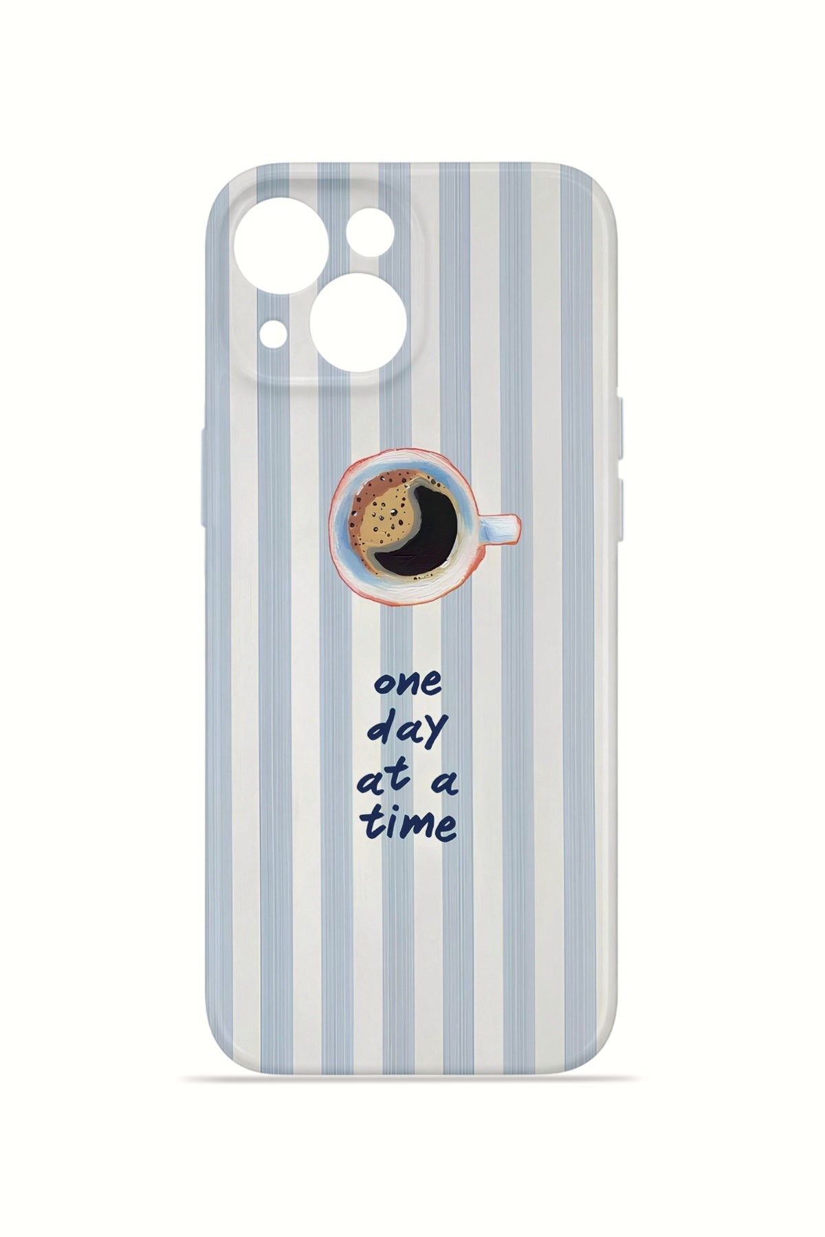 iPhone 13 Valestra İnce Kamera Korumalı Mika Kılıf One Day Coffee