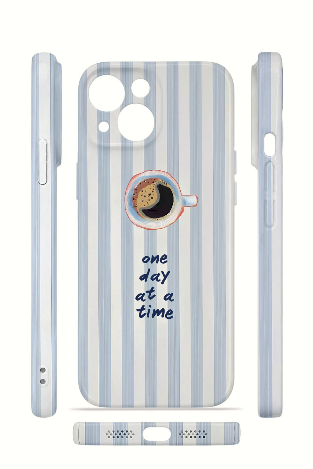 iPhone 13 Valestra İnce Kamera Korumalı Mika Kılıf One Day Coffee