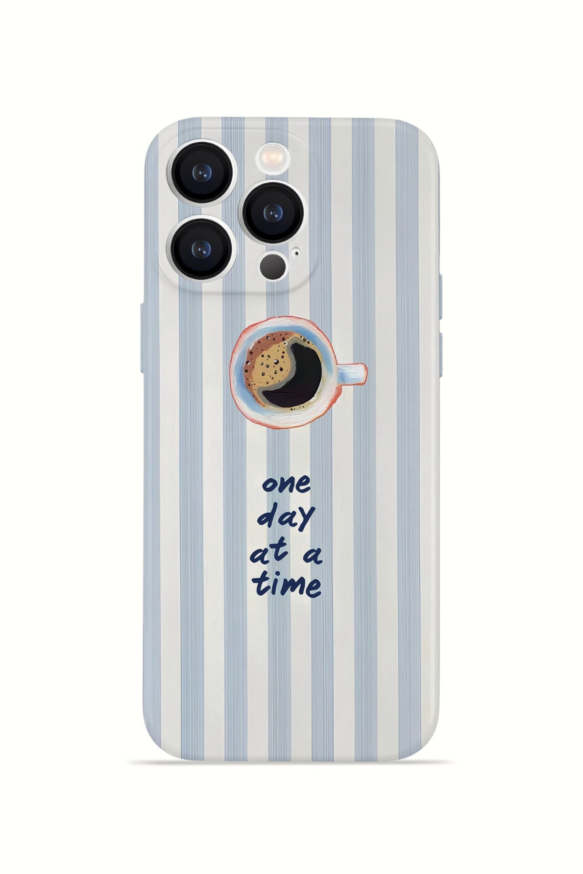 iPhone 14 Pro Valestra İnce Kamera Korumalı Mika Kılıf One Day Coffee