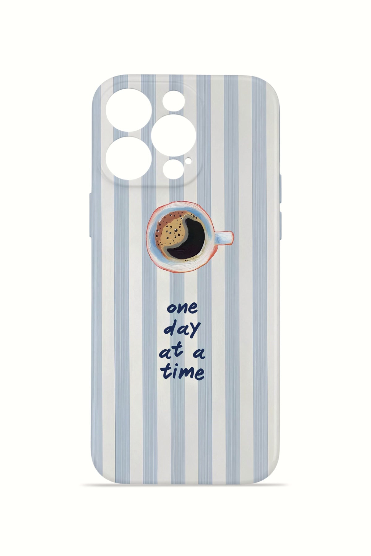 iPhone 12 Pro Valestra İnce Kamera Korumalı Mika Kılıf One Day Coffee